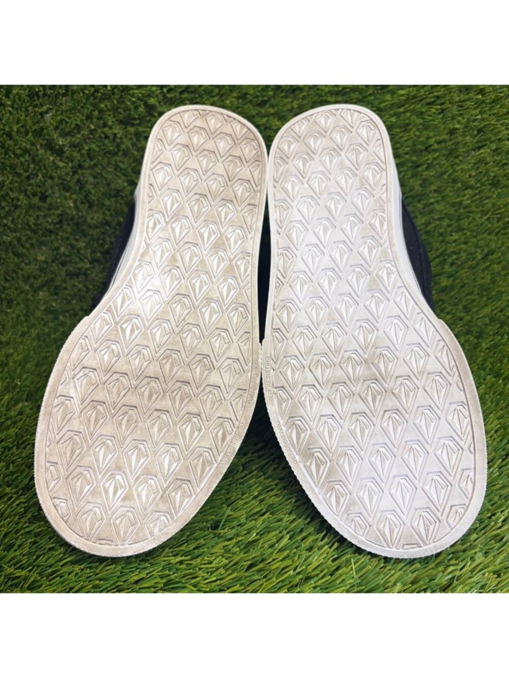 Volcom True Womens Size 8.5 Black White Blue Suede Composite Toe Work Shoes - Picture 7 of 10
